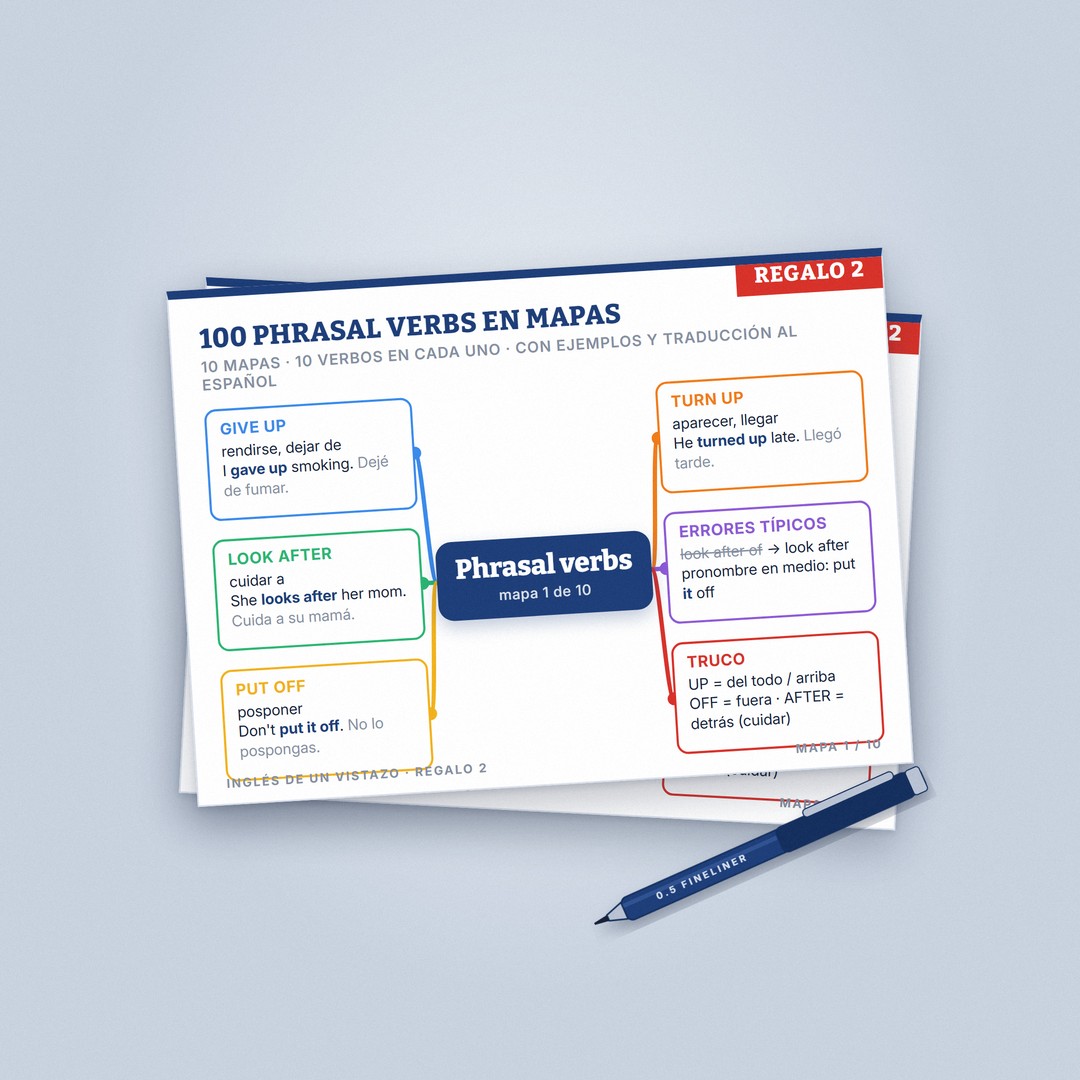 100 phrasal verbs en mapas